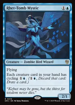 MTG - Rhet-Tomb Mystic [Aetherdrift Commander] [NM] Rare - Image 1