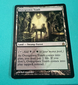 Overgrown Tomb -Ravnica: City of Guilds - MTG - Magic the Gathering - Ravnica - Image 1