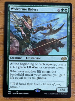 MTG Jumpstart 2022, Wolverine Riders - Image 1