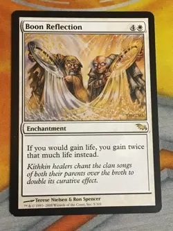 D1146 MAGIC GATHERING SHADOWMOOR BOON REFLECTION #5 LP R MTG - Image 1