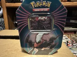 Pokemon TCG 2019 DARKRAI Tin with 3 Booster Packs - New & Factory Sealed - Image 1