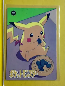🔥 SCISOR Pokemon Pocket Monsters Japanese Vending Prism Sticker Holo LP Foil 🔥 - Image 2