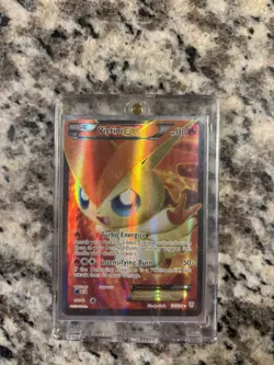 Pokemon Victini Ex 131/135, Full Art Plasma Storm Good Condition. - Image 1