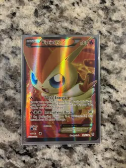 Pokemon Victini Ex 131/135, Full Art Plasma Storm Good Condition. - Image 2