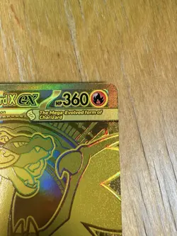 Pokemon TCG Mega Charizard X EX 130/94 Gold Phantasmal Flames Hyper Rare - Image 4