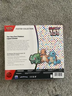 🔥 Pokemon TCG Scarlet & Violet - 151 Poster Collection Box - 3 Packs - Image 2