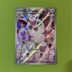Pokemon Wigglytuff Phantasmal Flames 105/094 Illustration Rare Holo English - Image 1