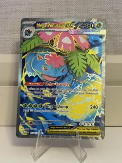 2025 Pokemon Mega Evolution Venusaur ex Ultra Rare #155/132 - Image 1