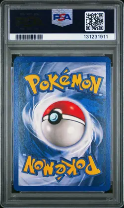 2000 Pokemon Team Rocket Dark Alakazam Holo #1 PSA 7 NM - Image 2