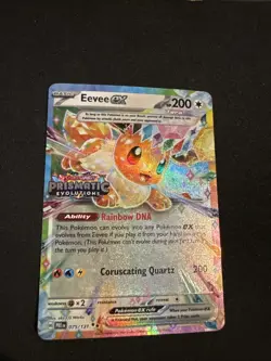 Eevee ex - (Prismatic Evolutions Surprise Box Stamp) 075/131 Promo Pokemon TCG 1 - Image 1