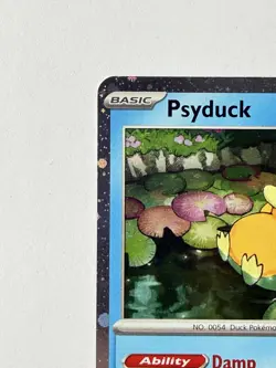 Psyduck MEP007 Black Star Promo - Cosmos Holo - Mega Evolution - Pokemon - Image 4