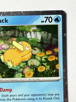 Psyduck MEP007 Black Star Promo - Cosmos Holo - Mega Evolution - Pokemon - Image 5