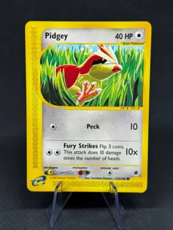 Pidgey Expedition Base Set 123/165 Regular Common Non Holo - NM- Pokemon TCG - Image 1