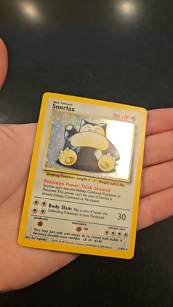 Pokemon Snorlax 11/64 Holo Rare Jungle Set 1999 WOTC - Image 2