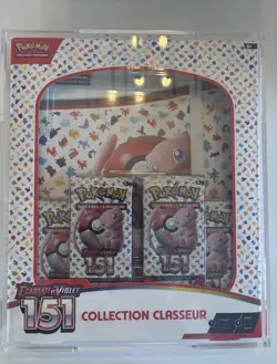 FRENCH Pokemon TCG: Scarlet & Violet-151 Binder Collection Box with acrylic case - Image 1
