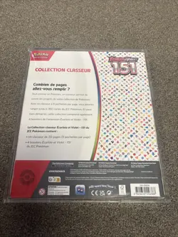 FRENCH Pokemon TCG: Scarlet & Violet-151 Binder Collection Box with acrylic case - Image 2