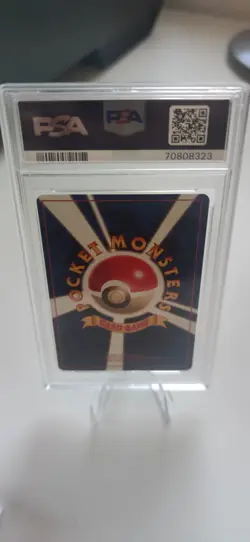 Pokemon 1996 Expansion Pack Machoke #67 PSA Mint 9 - Image 3