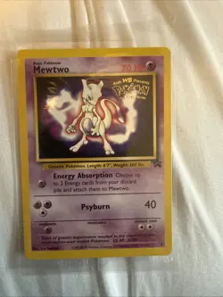 Pokemon TCG Mewtwo 3 Black Star Promo the First Movie - Image 1