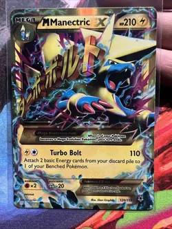 M Manectric EX 120/119 Phantom Forces Pokemon TCG SECRET RARE - Image 1