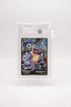 2016 Pokemon Exp. 20TH Anniversary 1st Edt JPN Blastoise EX TAG 10 #092/087 Full - Image 1