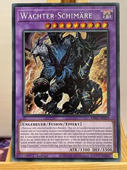 Wachter-Schimare RA02-DE023 Secret Rare Deutsch NM YUGIOH - Image 1