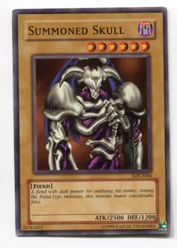 Yu-Gi-Oh! Summoned Skull Common englisch SDY-E004 Herbeigerufener Totenkopf - Image 1
