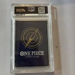 2025 ONE PIECE OP12-060 LEGACY OF THE MASTER BOEUF BURST EVENT ALT ART PSA 9 - Image 2