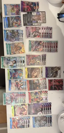 One Piece TCG Rare Bulk English NM Fresh Pulls - Image 1