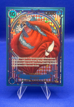 🔥 One Piece CCG Buggy OP09-051 SP GOLD Parallel ENG The Azure Sea's 7 NM 🔥 - Image 1