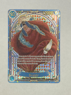 🔥 One Piece CCG Buggy OP09-051 SP GOLD Parallel ENG The Azure Sea's 7 NM 🔥 - Image 2