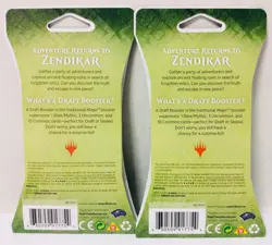 MAGIC The Gathering “ZENDIKAR RISING” 15 Card Draft Booster Pack (Lot of 2) NEW - Image 4