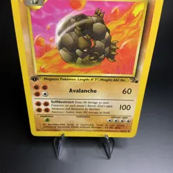 Golem Fossil 36/62 1st Edition Regular Vintage Pokemon Card 1999 WOTC - Image 3