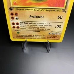 Golem Fossil 36/62 1st Edition Regular Vintage Pokemon Card 1999 WOTC - Image 4