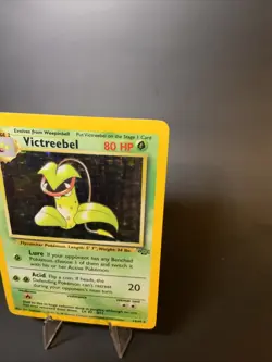 Victreebel Jungle Holo Card 14/64 Rare, Near Mint Vintage Pokemon Card WOTC - Image 3