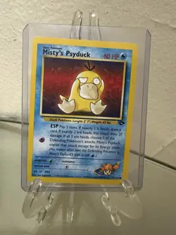 Pokemon TCG Misty's Psyduck Gym Challenge Common Card 90/132 LP - Image 1