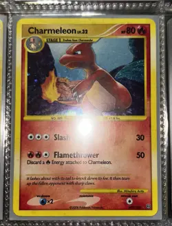 Charmeleon 102/100 Secret Rare Stormfront - Holo Pokemon Card TCG LP - Image 1