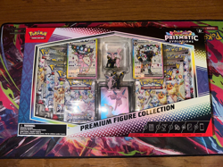 Pokemon Prismatic Evolutions Premium Figure Collection SV8.5 Cards - Image 1
