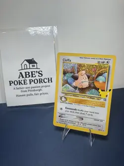 Pokemon TCG Cleffa Celebrations 25th Anniversary Card 20/111 NM/Mint Condition - Image 1