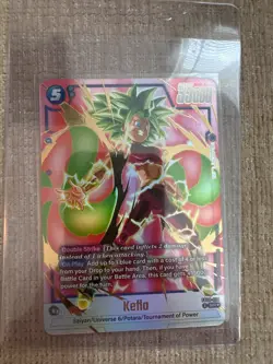 Kefla FB08-034 SR* Alt Art Dragon Ball Fusion World Card Game NM TCG Bandai - Image 1