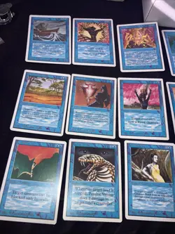 Unlimited Near Mint+ 89 Card Lot MTG Unplayed Gradeable - Image 2