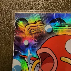 TOPPS 2000 CHROME POKEMON TV MAGIKARP #129 SPARKLE TRADING CARD - Image 2