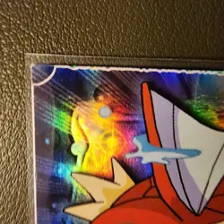 TOPPS 2000 CHROME POKEMON TV MAGIKARP #129 SPARKLE TRADING CARD - Image 3