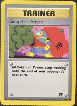 Goop Gas Attack 78/82 Team Rocket Regular - Pokemon Card - Image 1