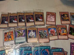 Yugioh Card Lot 2011 Dark Blade Demo Decks DEM1-EN002 Multiples Polymerization + - Image 5