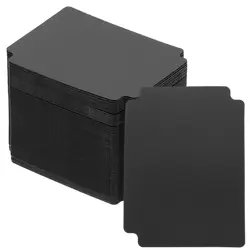 100 Pcs Index Card Dividers Football Trading Card Storage Dividers, Black - Image 1