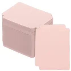 100 Pcs Index Card Dividers Football Trading Card Storage Dividers, Pink - Image 1