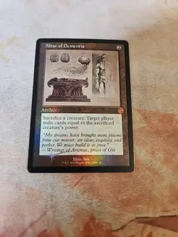 Altar Of Dementia Schematic Foil The Brother's War MTG LP - Image 1