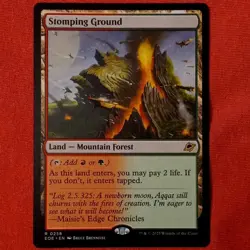Stomping Ground #0258 MTG: Edge of Eternities (Regular) (Red/Green) - Image 1