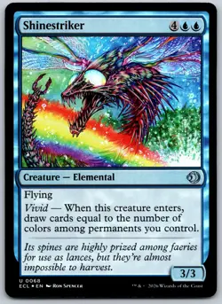 Shinestriker Foil U Lorwyn Eclipsed 68 NM - Image 1