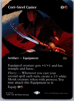 Tarkir: Dragonstorm #343 Cori-Steel Cutter (Borderless) Non-Foil - Image 1